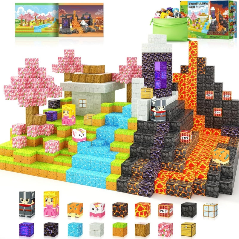 Koalu™ MINT-Förderung magnetische Mineblocks Netherportal