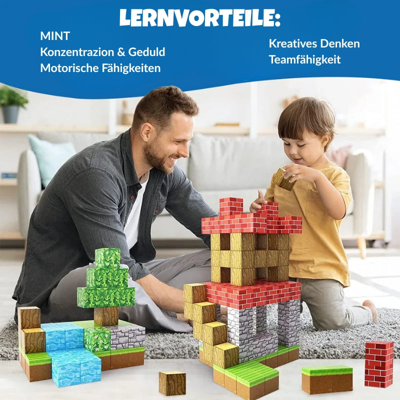 Koalu™ MINT-Förderung magnetische Mineblocks