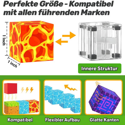 Koalu™ MINT-Förderung magnetische Mineblocks Netherportal