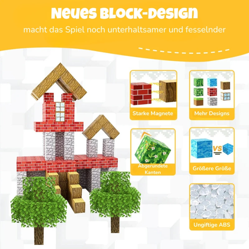 Koalu™ MINT-Förderung magnetische Mineblocks