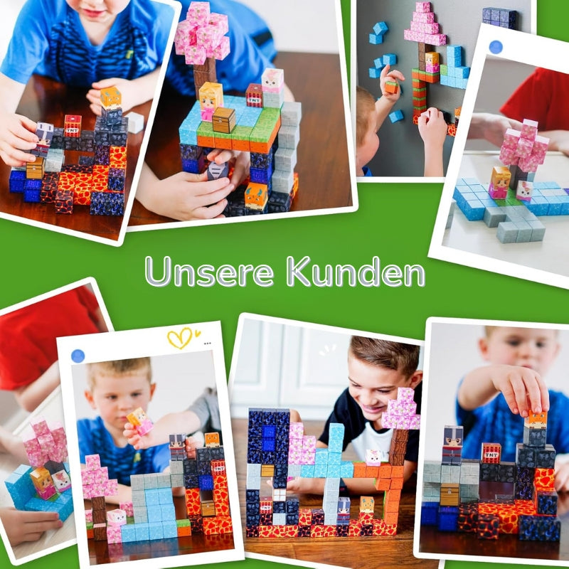 Koalu™ MINT-Förderung magnetische Mineblocks Netherportal