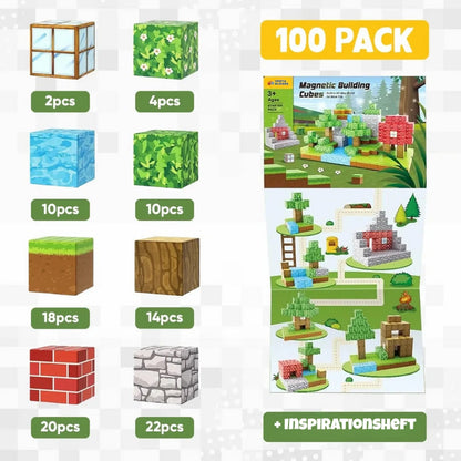 Koalu™ MINT-Förderung magnetische Mineblocks